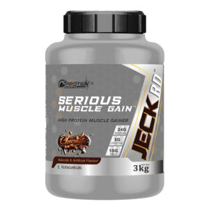 Serious Muscle Gainer 3 Kg – 24g Protein, 3g Creatine & 10g Fiber | Protein Hood