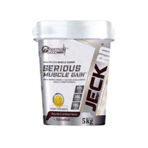 Serious Muscle Gainer 5 Kg – 24g Protein, 3g Creatine & 10g Fiber | Protein Hood