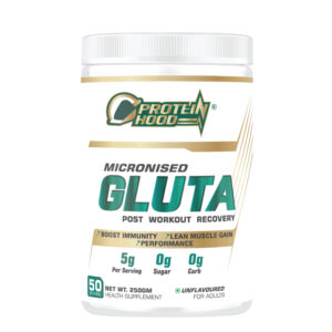 Gluta Micronised 5g Glutamine Per Serving – 250g | Protein Hood