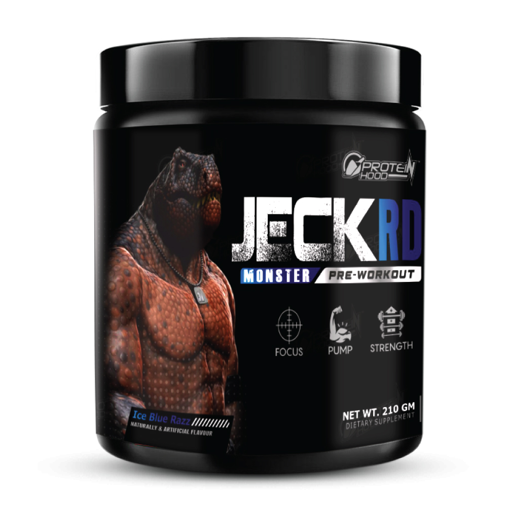 JECK RD Monster Pre-Workout 210g – Focus, Pump & Strength Booster