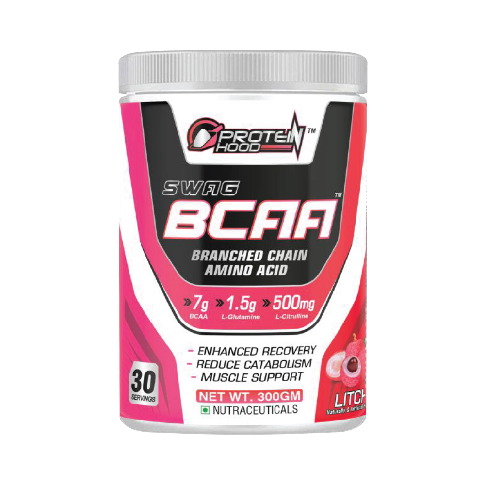 SWAG BCAA 7g BCAA with Glutamine & Citrulline - 300g | Protein Hood