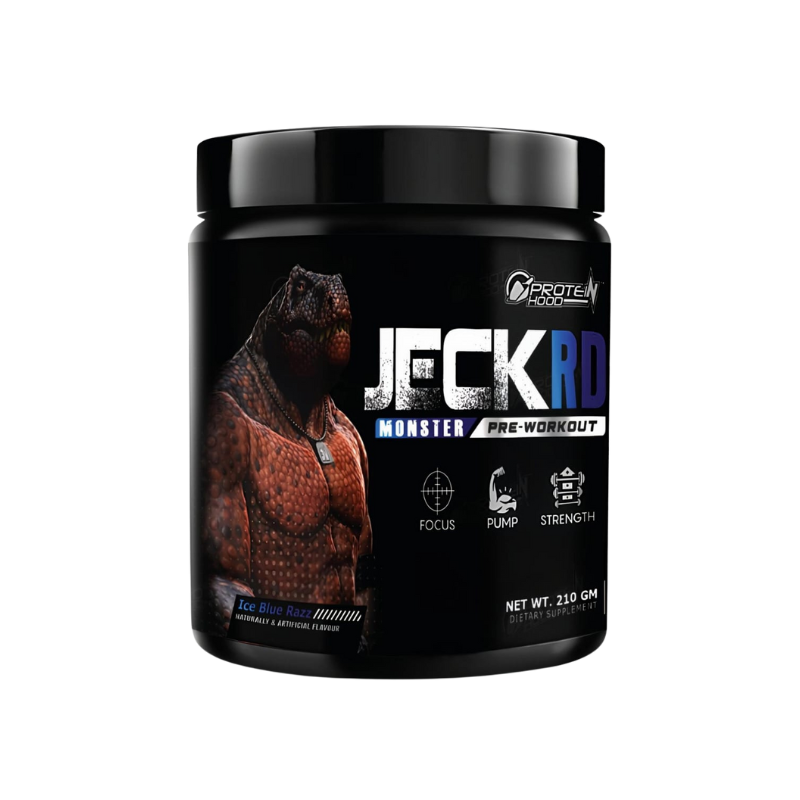 JECK RD Monster Pre-Workout 210g – Focus, Pump & Strength Booster