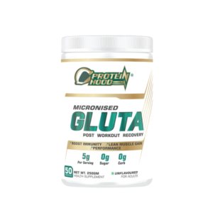 Gluta Micronised 5g Glutamine Per Serving – 250g | Protein Hood